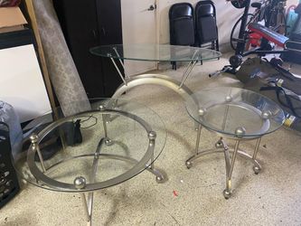 Glass-top Living Room Tables