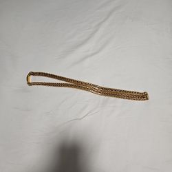 18K  Yellow Gold Cuban Chain 