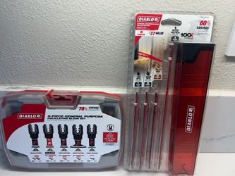 5-PIECE GENERAL PURPOSE OSCILLATING BLADE SET AND SAWZALL