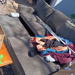 LIVING ROOM SET JUST LIKE YOU SEE HERE CLEAN EXCELLENT CONDITION PRICE $300 DELIVERY INCLUDED