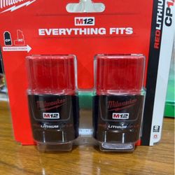 M12 Milwaukee Battery 