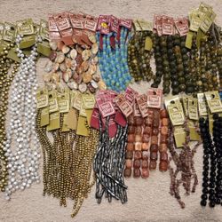 Lot of Assorted Bead Strands 1