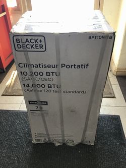 BLACK DECKER 1400 BTU PORTABLE AC *NEW IN BOX*