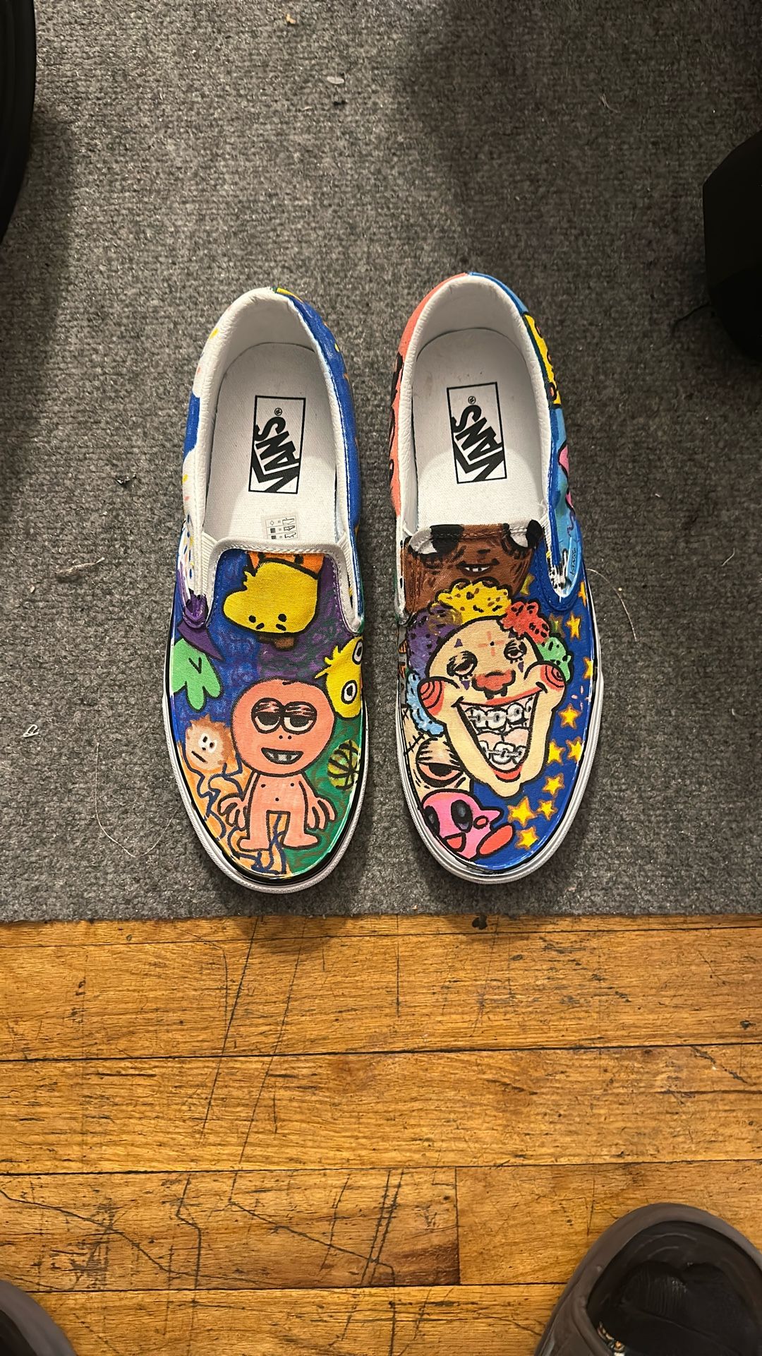 Customs Made Vans Size 8.5