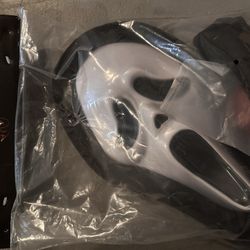 Bleeding Ghost Face Mask.