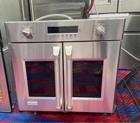 Monogram 30” wall single oven Stainless steel