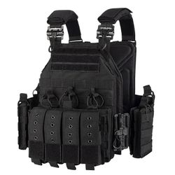 VT-6026-1 Quick Release YAKEDA Plate Carrier Vest In Stock Molle Chaleco Tactico Tactical Vest for Outdoor Shooting