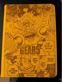 One Piece Luffy card binder