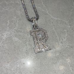 Diamond Pendant Solid. 