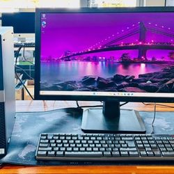 Dell Optiplex 7040 Core i7-6700 3.40Ghz 8GB 120GB SSD + 500GB Windows 11 Pro Fully Functional