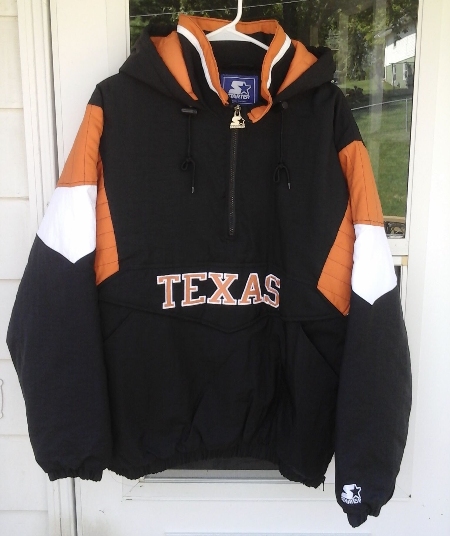 Texas Longhorns Vintage Starter Pullover Coat Size Large for Sale in ...