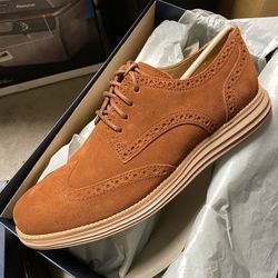 Brand New Cole Haan Original Grand Wingtip Shoes Size 8 Mens