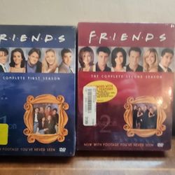 The first four seasons of FRIENDS on dvd