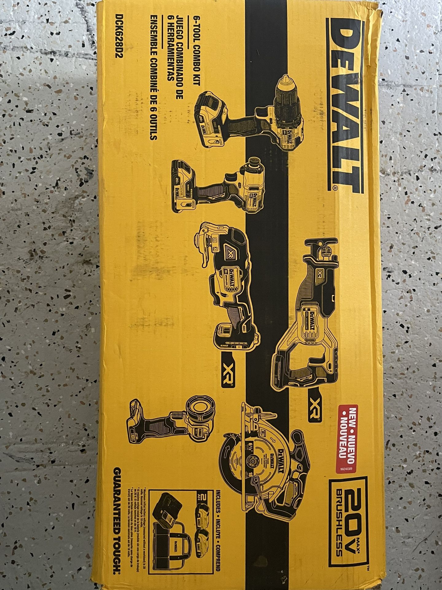 DeWalt 6-Tool Combo Kit