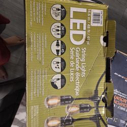 LED String Lights Hanging 48 Ft 