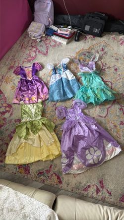 Disney princess dresses