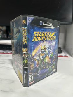 Nintendo GameCube starfox adventures CIB