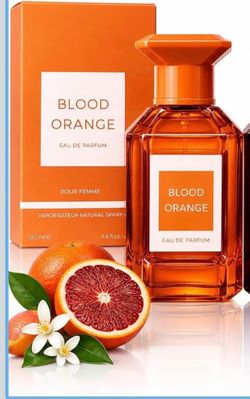 Geti Beauty Blood Orange Perfume Set for Women, 3.4 Fl Oz Eau de Parfum