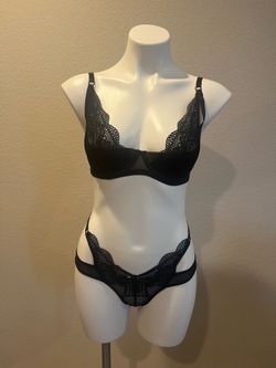 Black Panty & Bra Set