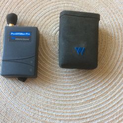 Pocketalker Pro By Williams Sound With Case. Used