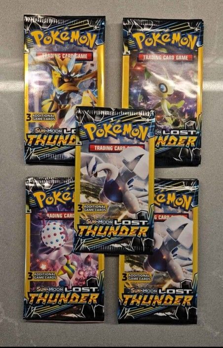 Pokemon Sun & Moon Lost Thunder Sealed Mini Pack!