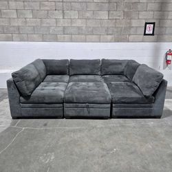 Thomasville 6 piece Tisdale Sectional Dark Gray retails $1800 at costco