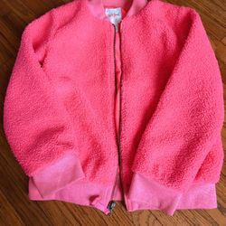 Pink Zipper Jacket Cat &Jack Kids Size M7/8