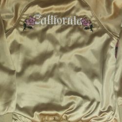 Stussy California Satin Jacket Size Med 