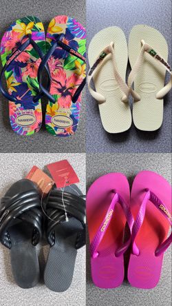 Havaianas Sandals Flip Flops New $20 Each 