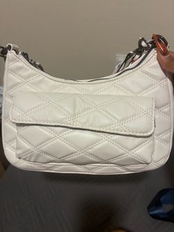 Small white purse
