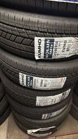 215/60/16 kumho tires 🛞