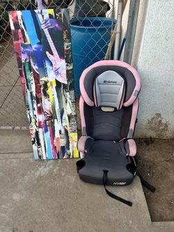 Free car seat and art frame