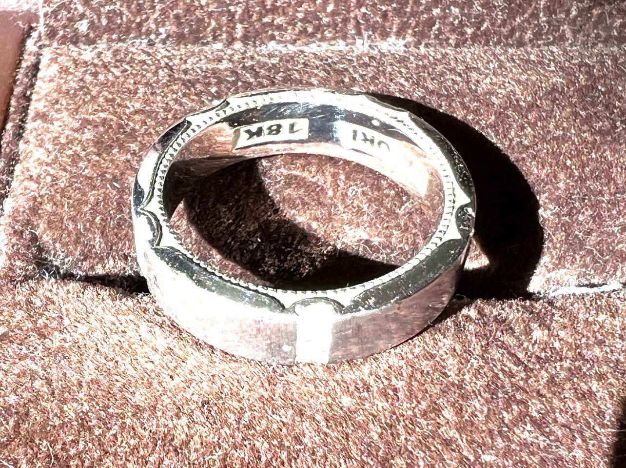 TACORI Satin Finish Wedding Band Size 7