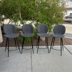 Room & Board Gwen Counter Stools - Set Of 4 ( Can Deliver For $10 )