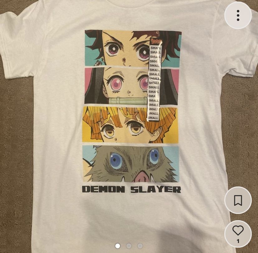 Demon slayer T shirt Never Worn brand new size S