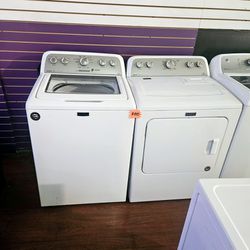 Maytag Glass Top Washer And Dryer Set 