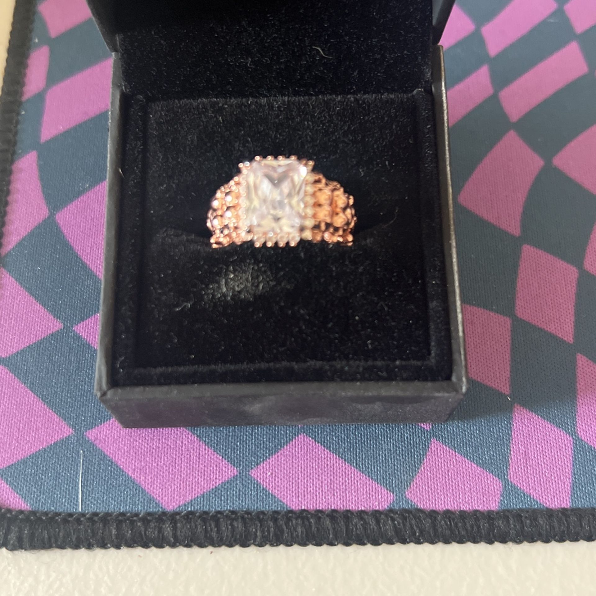 Jeulia Skull Diamond Ring