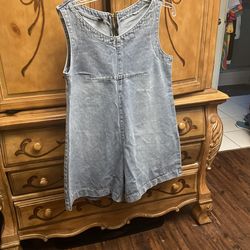 Blue Jean Romper