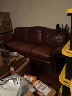 Leather Couch