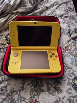 Nintendo New 3DS XL Pikachu Yellow Edition Handheld Console - Yellow