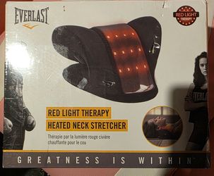 Everlast Red Light Therapy Heated Neck Stretcher