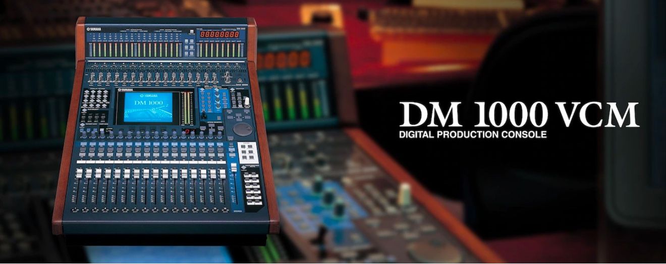 Yamaha DM 1000 with meters
