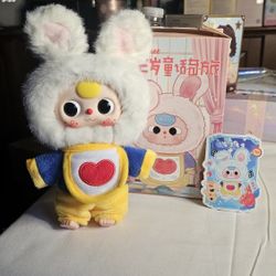 Baby Three Wonderland Rabbit plush toy