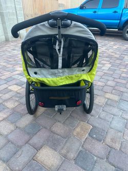 Little bug single bike stroller bike trailer