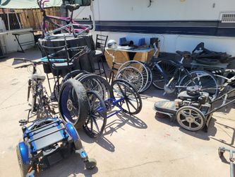 Bikes and parts