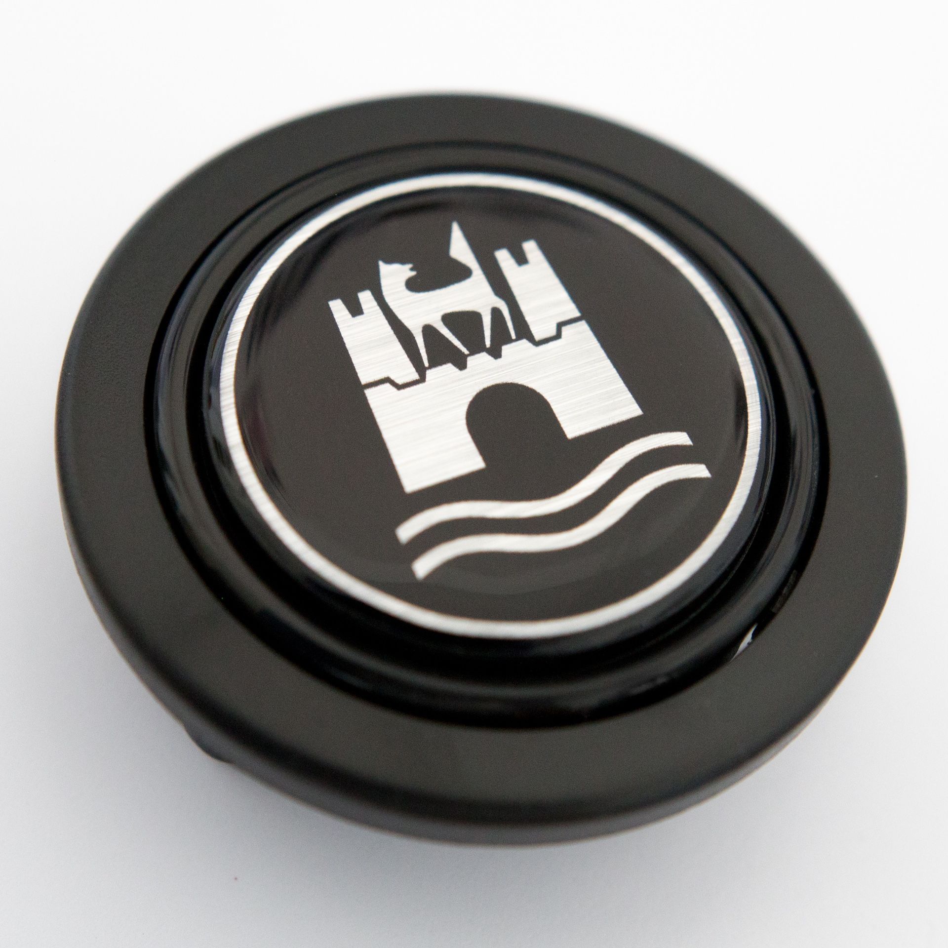 Horn Button VW Wolfsburg (Momo Sparco Grant Volkswagen Beetle Bug Bus Thing Ghia Super Golf GTI OMP)