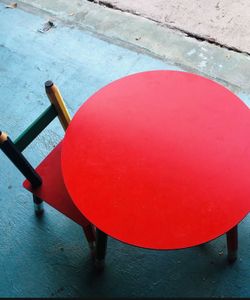 children's table and chair