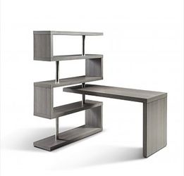 Desk with printer desk and 2 matching chairs