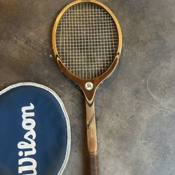 Vintage hair, Lee ( wooden rack, tennis racket