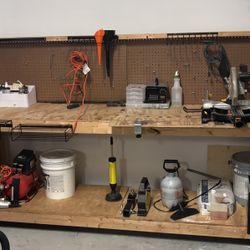 Simpson Strong Tie Workbench With Pegboard 